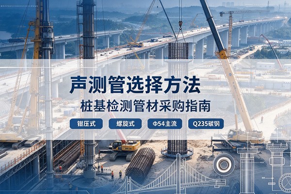 英山声测管选型标准