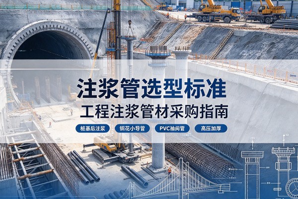 英山注浆管选型标准